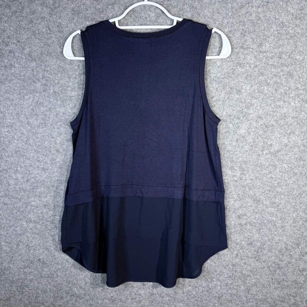 Michael Kors Women's True Navy Sleeveless Tank Top Size S MSRP‎ $79.50